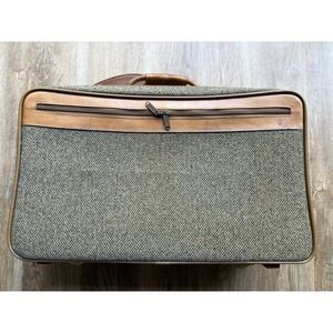 Hartmann Carry On 20x14x10 Natural Vintage Travel Luggage Suitcase Bag